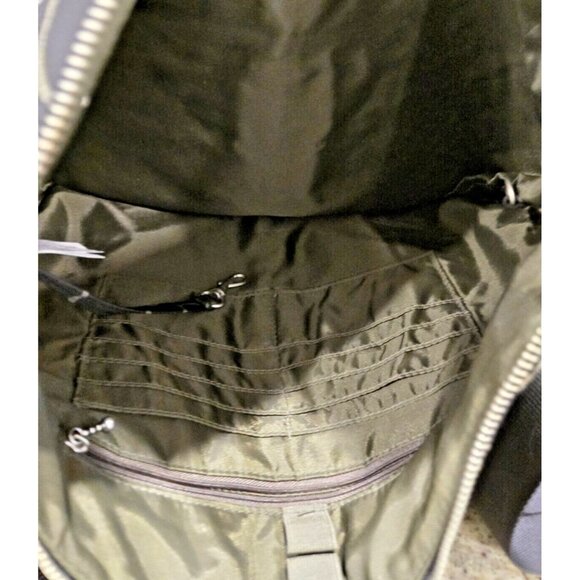 Baggallini Big Sydney Crossbody Bag Giraffe Print Nylon Organizer Large - Picture 7 of 12